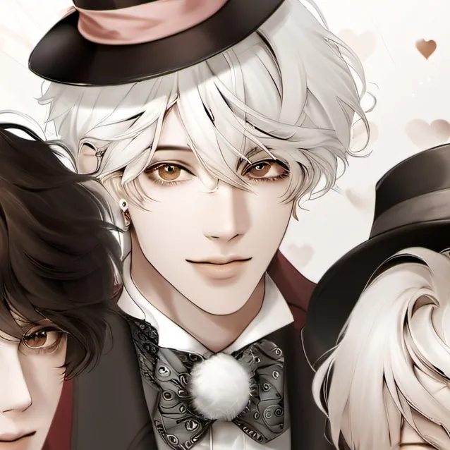 chat with ai character: hat, crown, cat