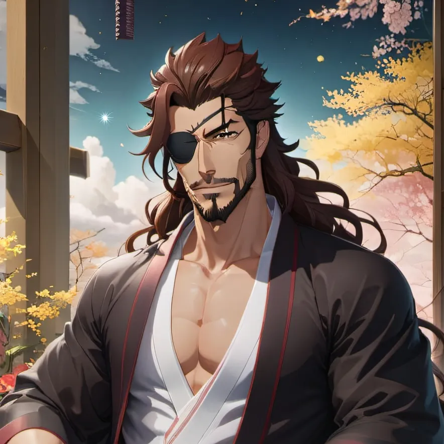 chat with ai character: Shunsui Kyoraku