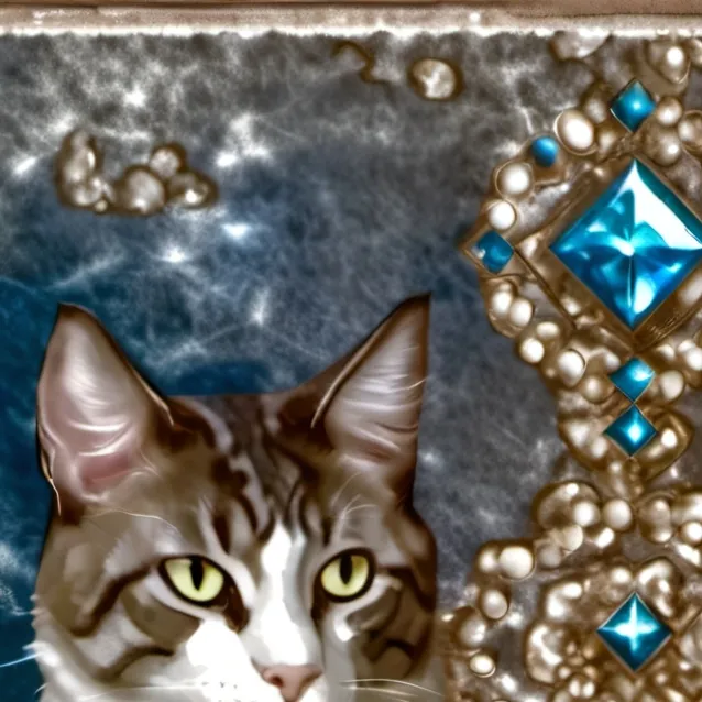 chat with ai character: Diamond cat