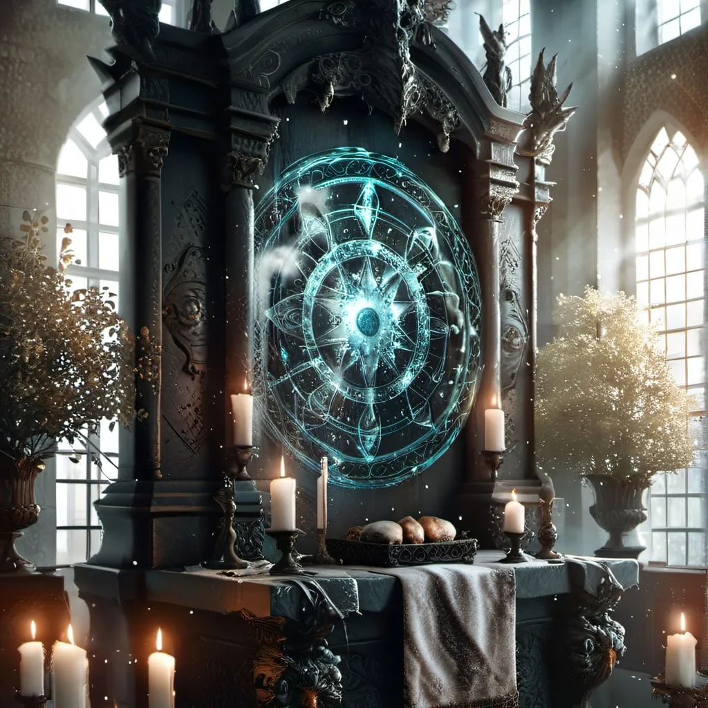 chat with ai character: summoning altar 