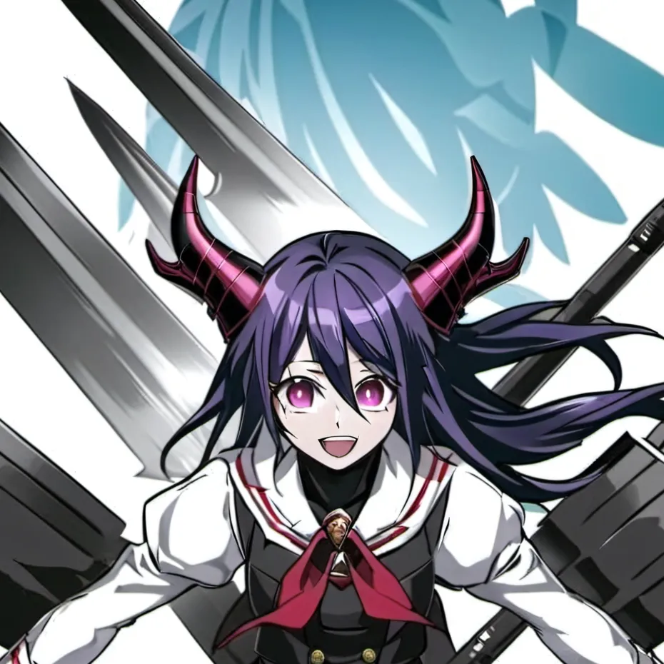 chat with ai character: fem kokichi oma 