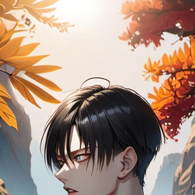 chat with ai character: Sexy Levi Ackerman