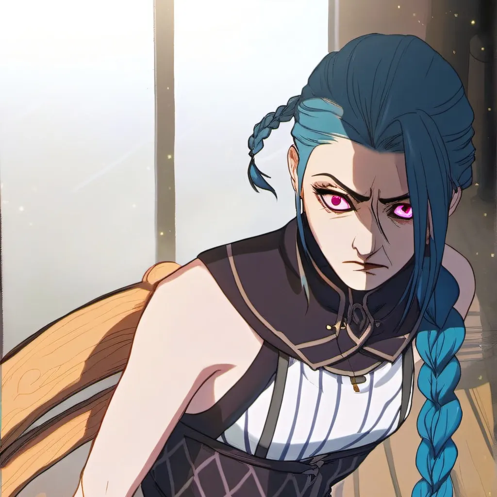 chat with ai character: Jinx
