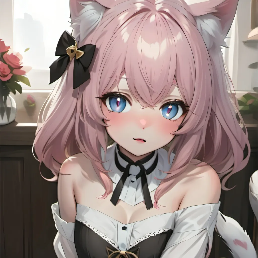chat with ai character: Sakura (Neko OC)