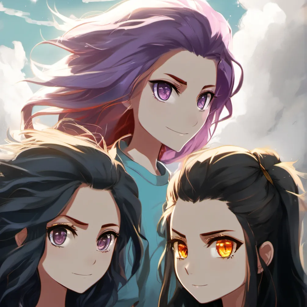 chat with ai character: sky,rose,luna,