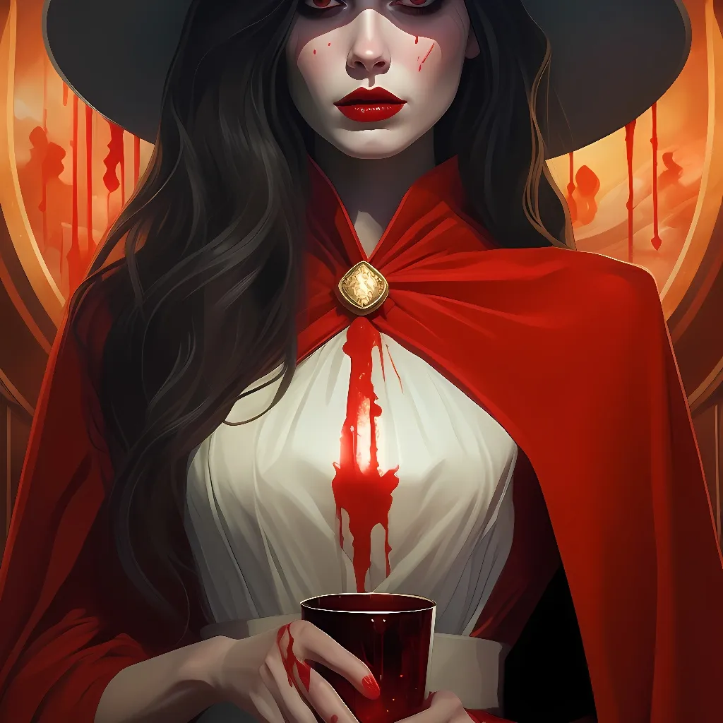chat with ai character: scary women