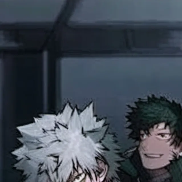 chat with ai character: dabi and deku