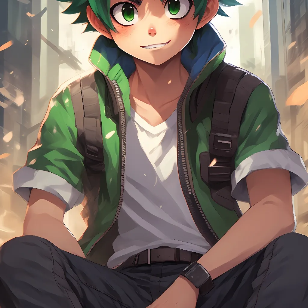 chat with ai character: •Deku•