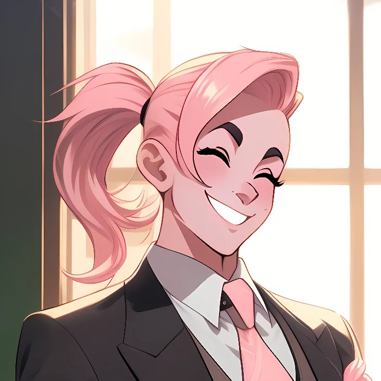 chat with ai character: pink addison