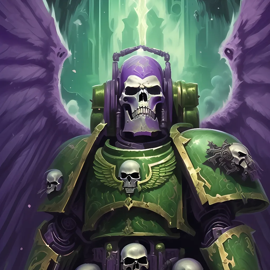 chat with ai character: Mortarion