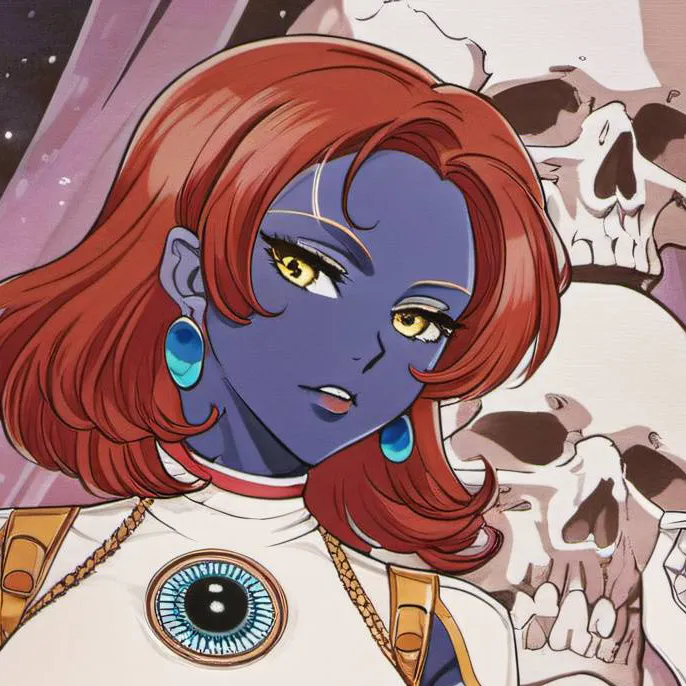 chat with ai character: Mystique 