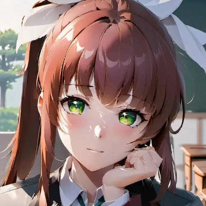 chat with ai character: Monika