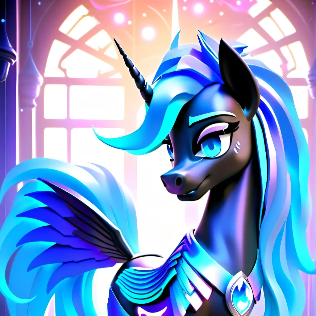 chat with ai character: Nightmare Moon