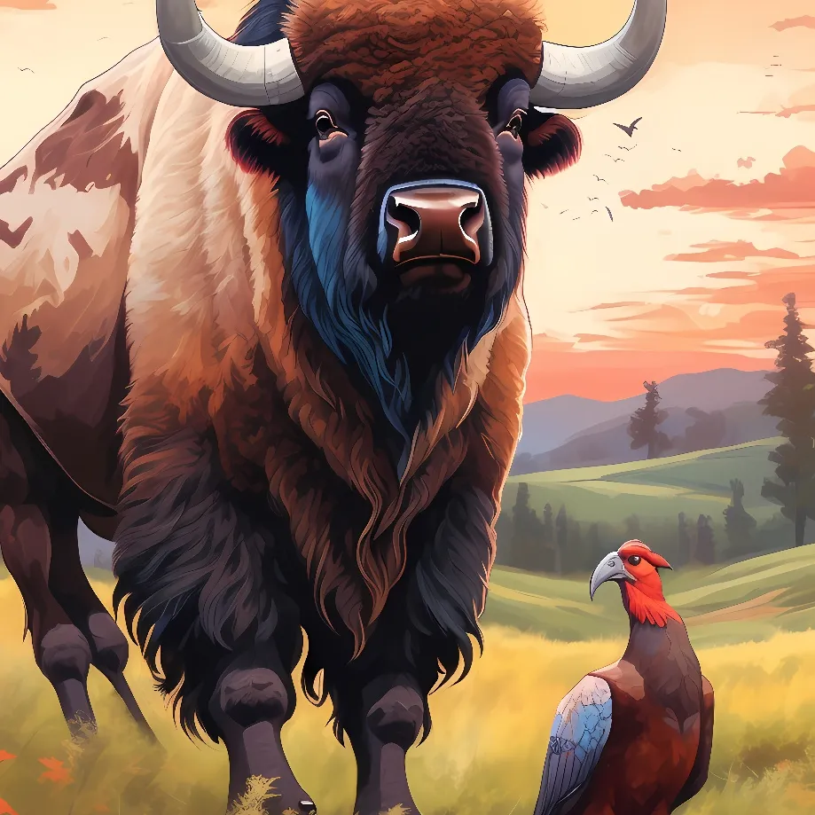 chat with ai character: Bison & Pheasant