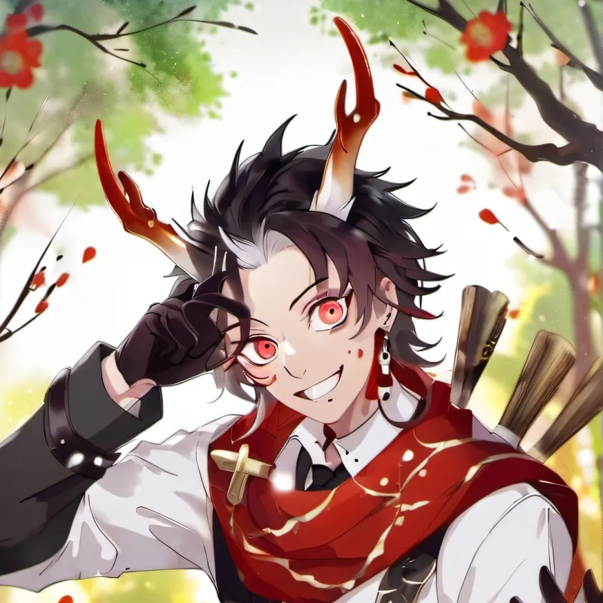 chat with ai character: Demon Tanjiro 