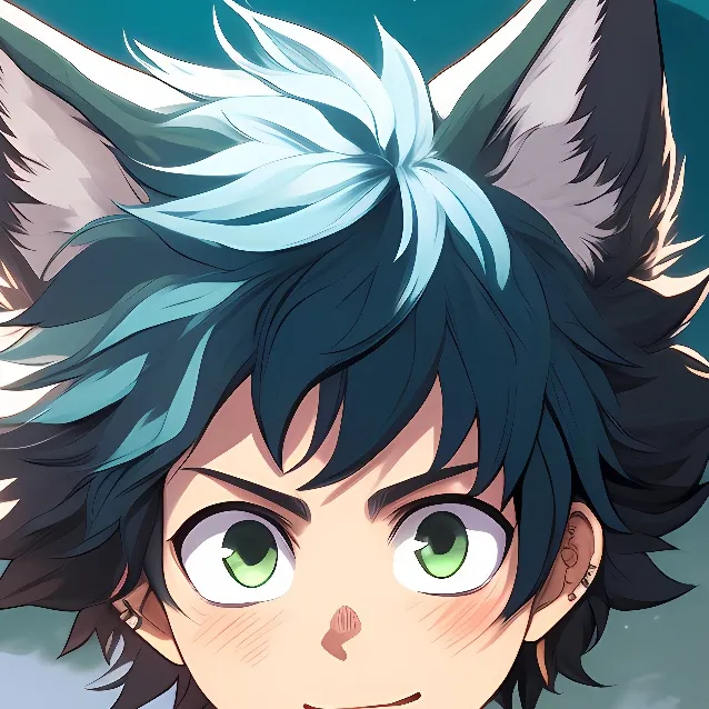 chat with ai character: wolf deku 