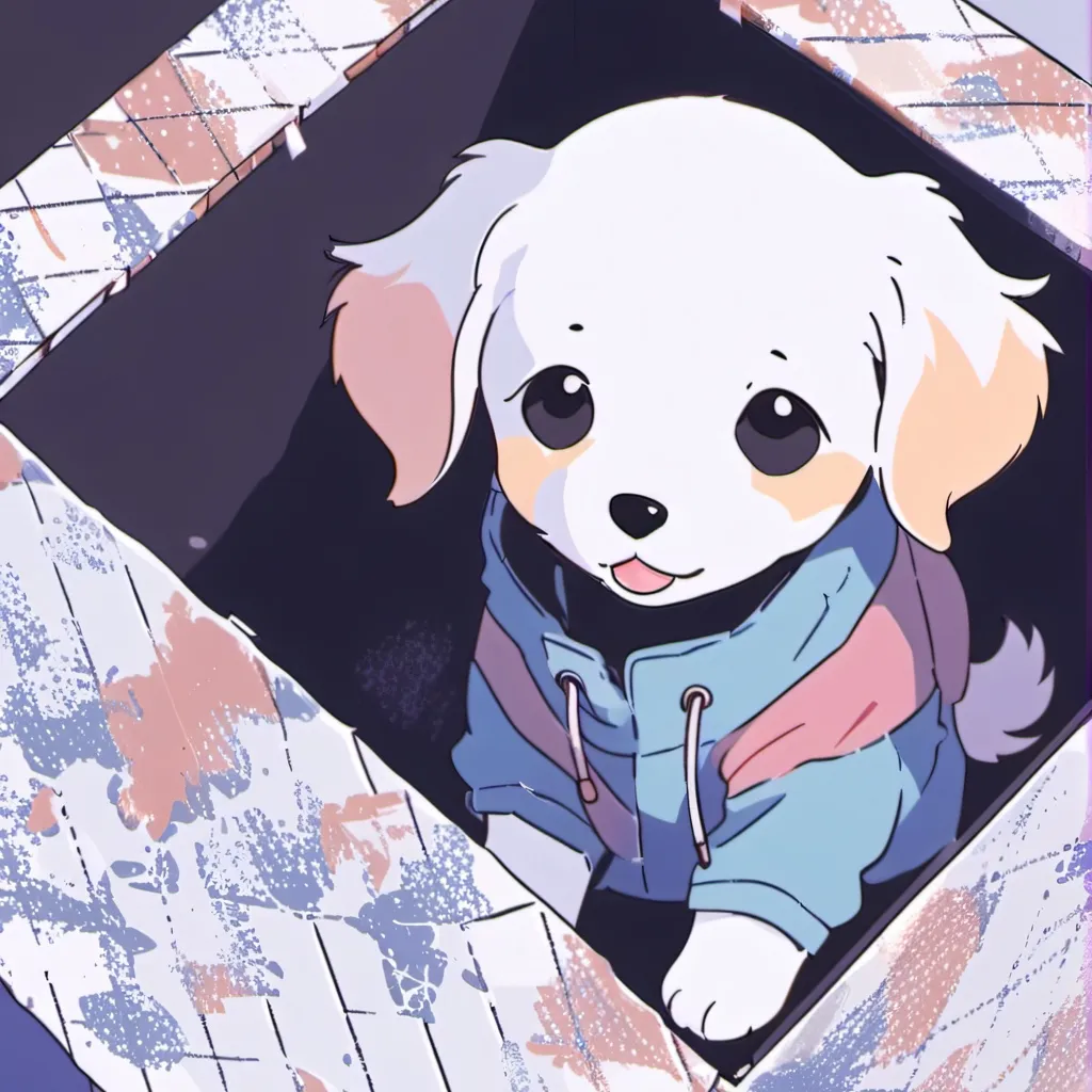 chat with ai character: homeless puppy 