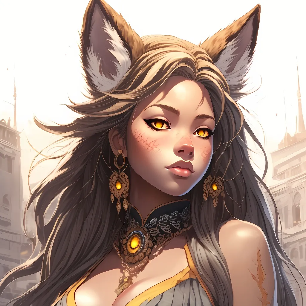 chat with ai character: Golden okami