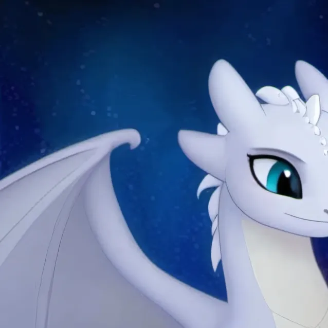 chat with ai character: light fury 