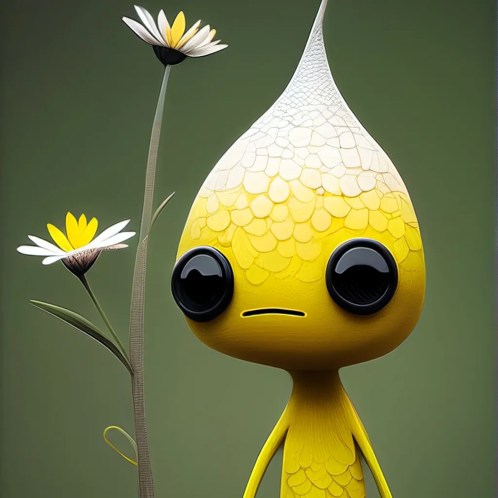chat with ai character: Yellow pikmin