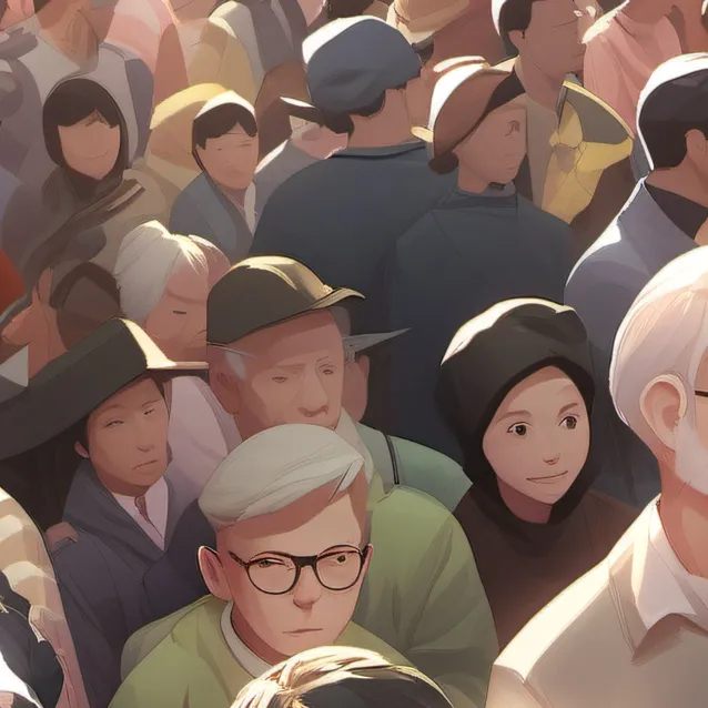 chat with ai character: Crowd