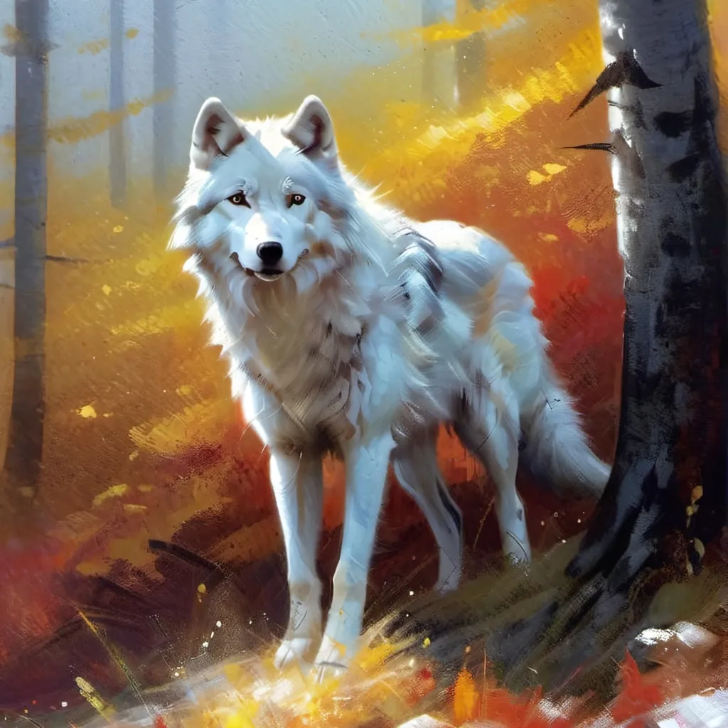 chat with ai character: wolf