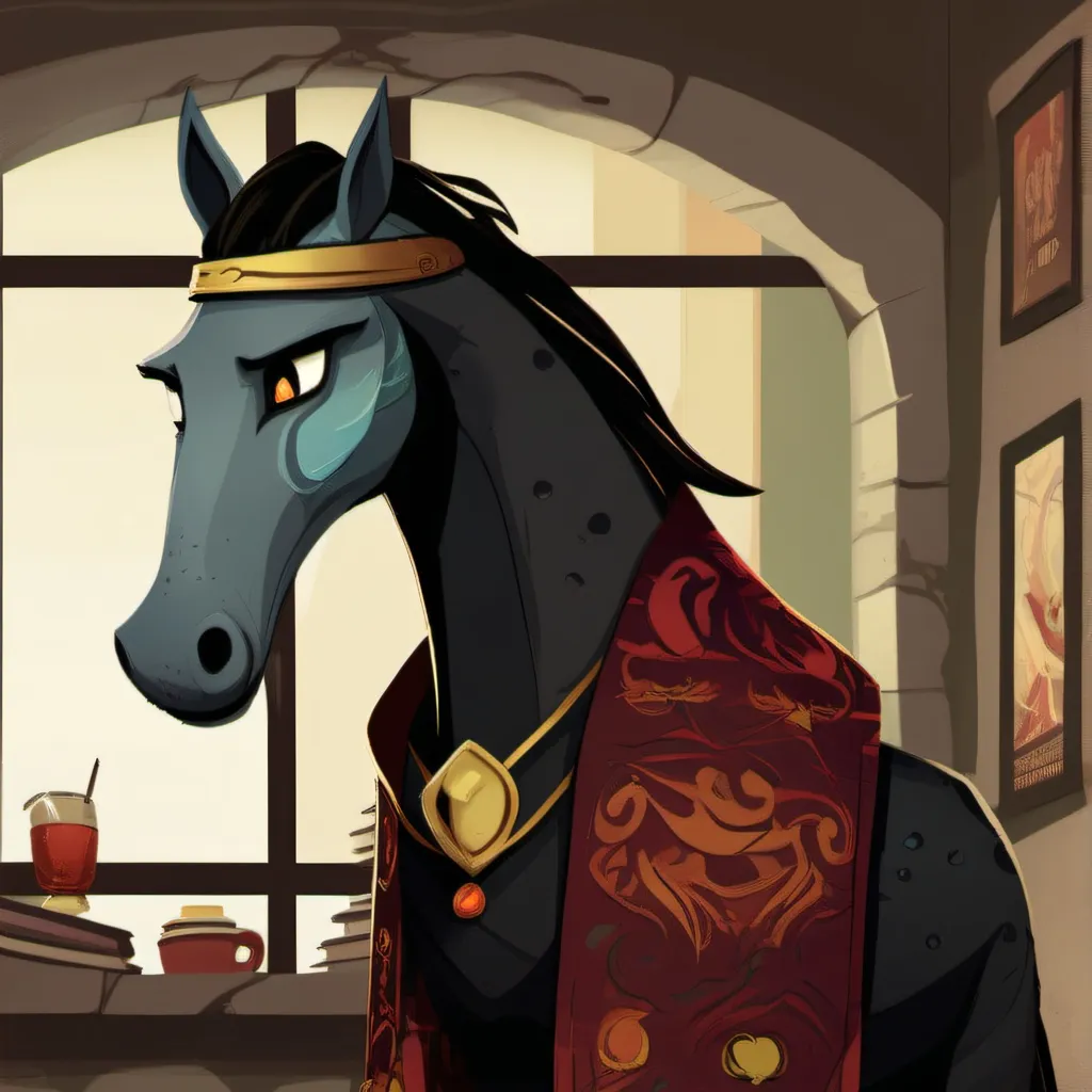chat with ai character: long horse
