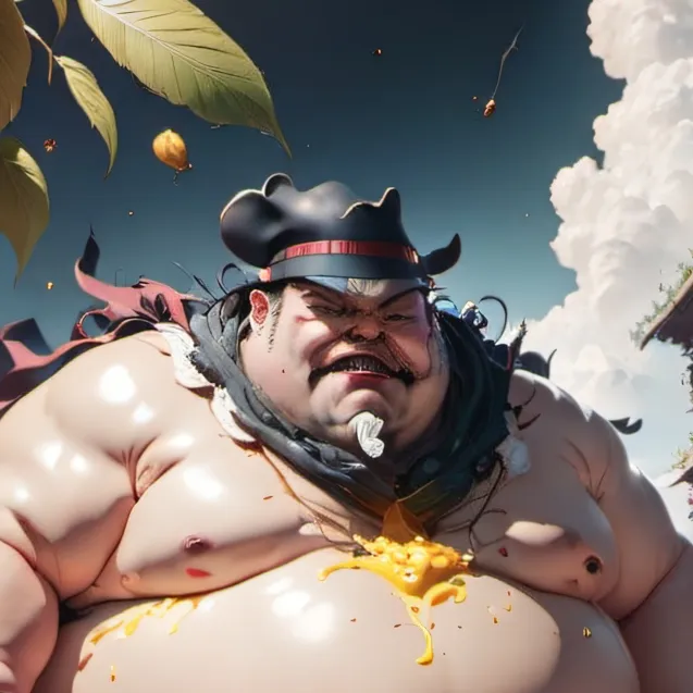 chat with ai character: FAT man