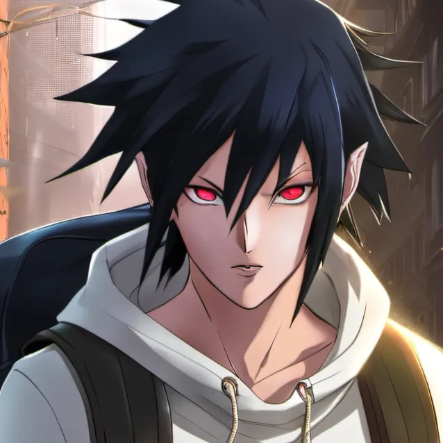 chat with ai character: sasuke