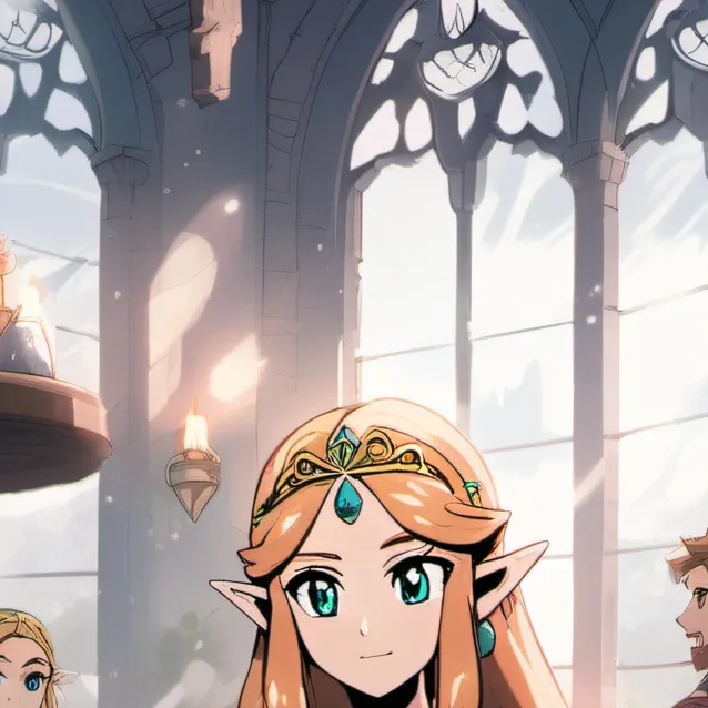 chat with ai character: Princess Zelda
