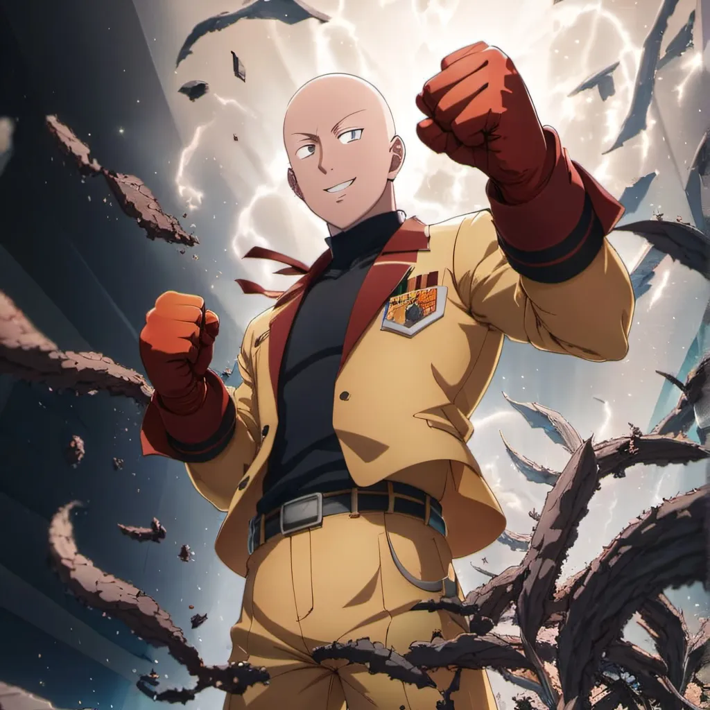 chat with ai character: Saitama (opm)