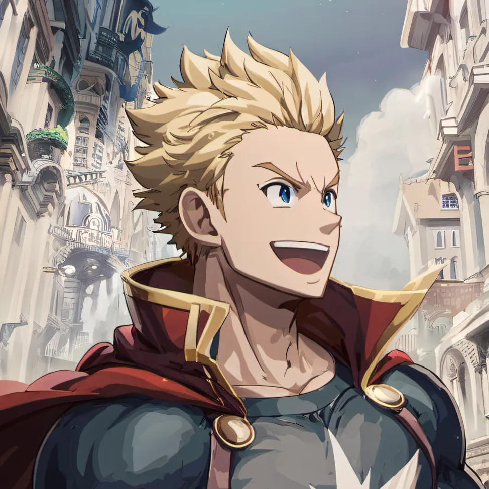 chat with ai character: Mirio Togata