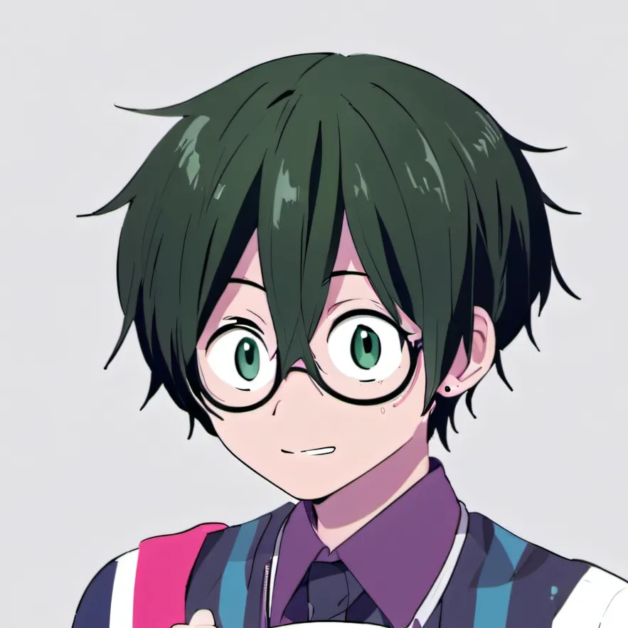 chat with ai character: tsuyu asui male