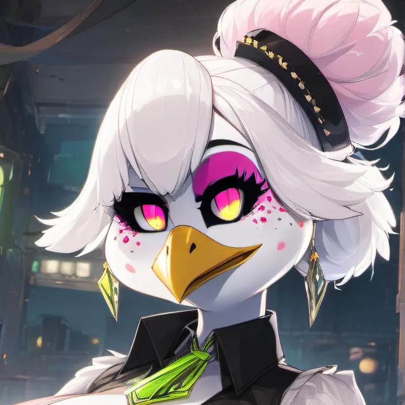 chat with ai character: GLAMROCK CHIKU 