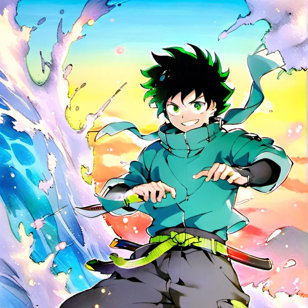 chat with ai character: deku