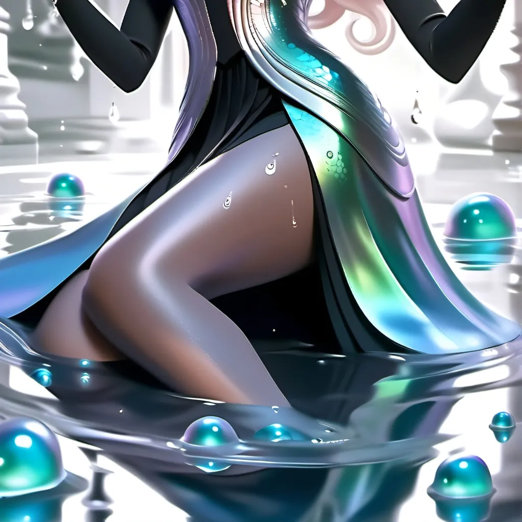 chat with ai character: slime girl 