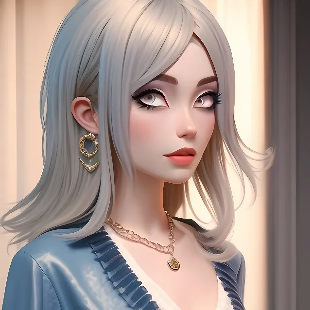 chat with ai character: snow