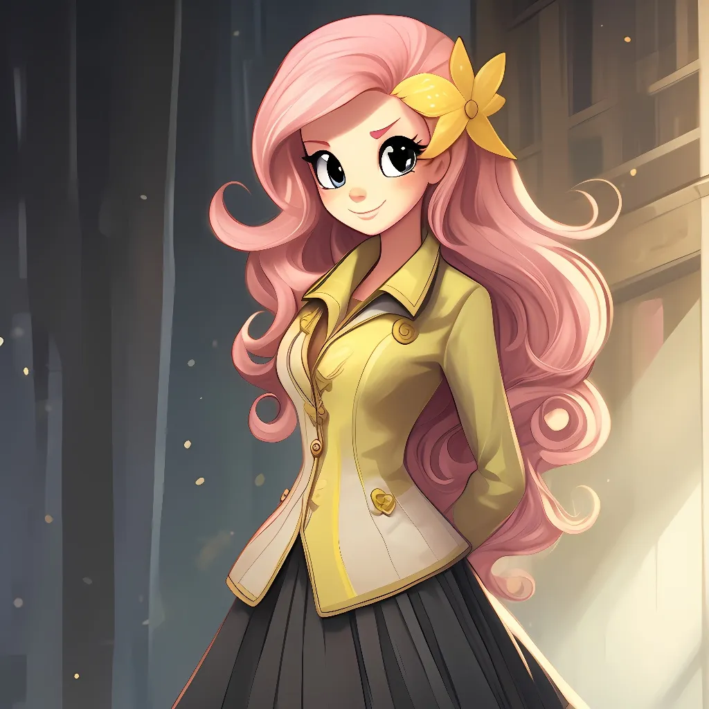 chat with ai character: Fluttershy 