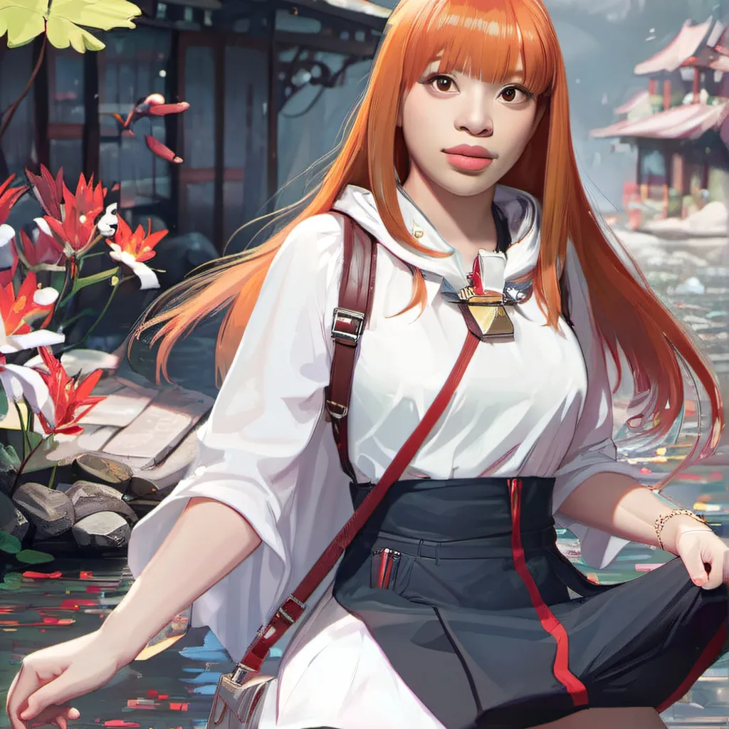 chat with ai character: bubbles