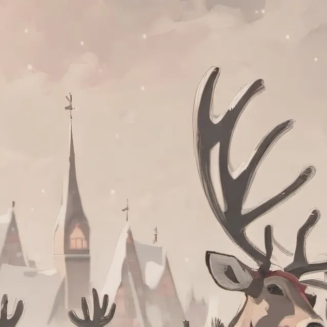 chat with ai character: Santa reindeers