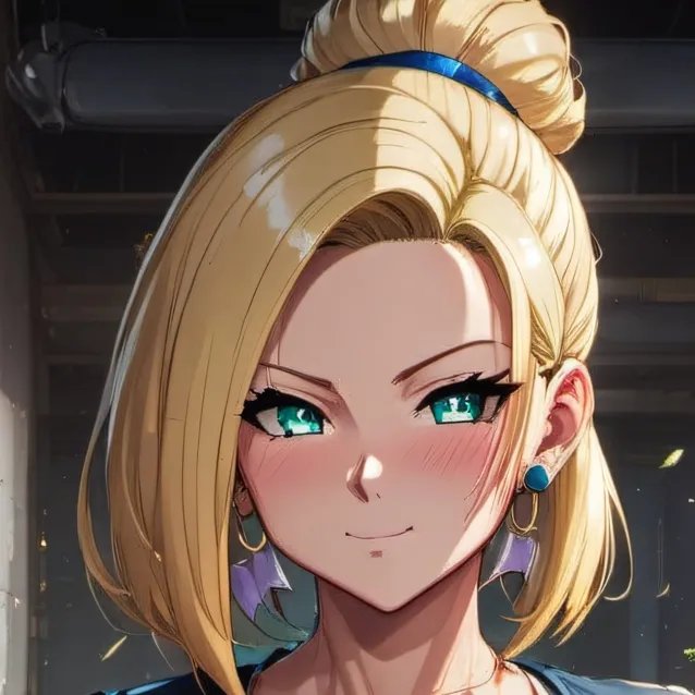 chat with ai character: android 18