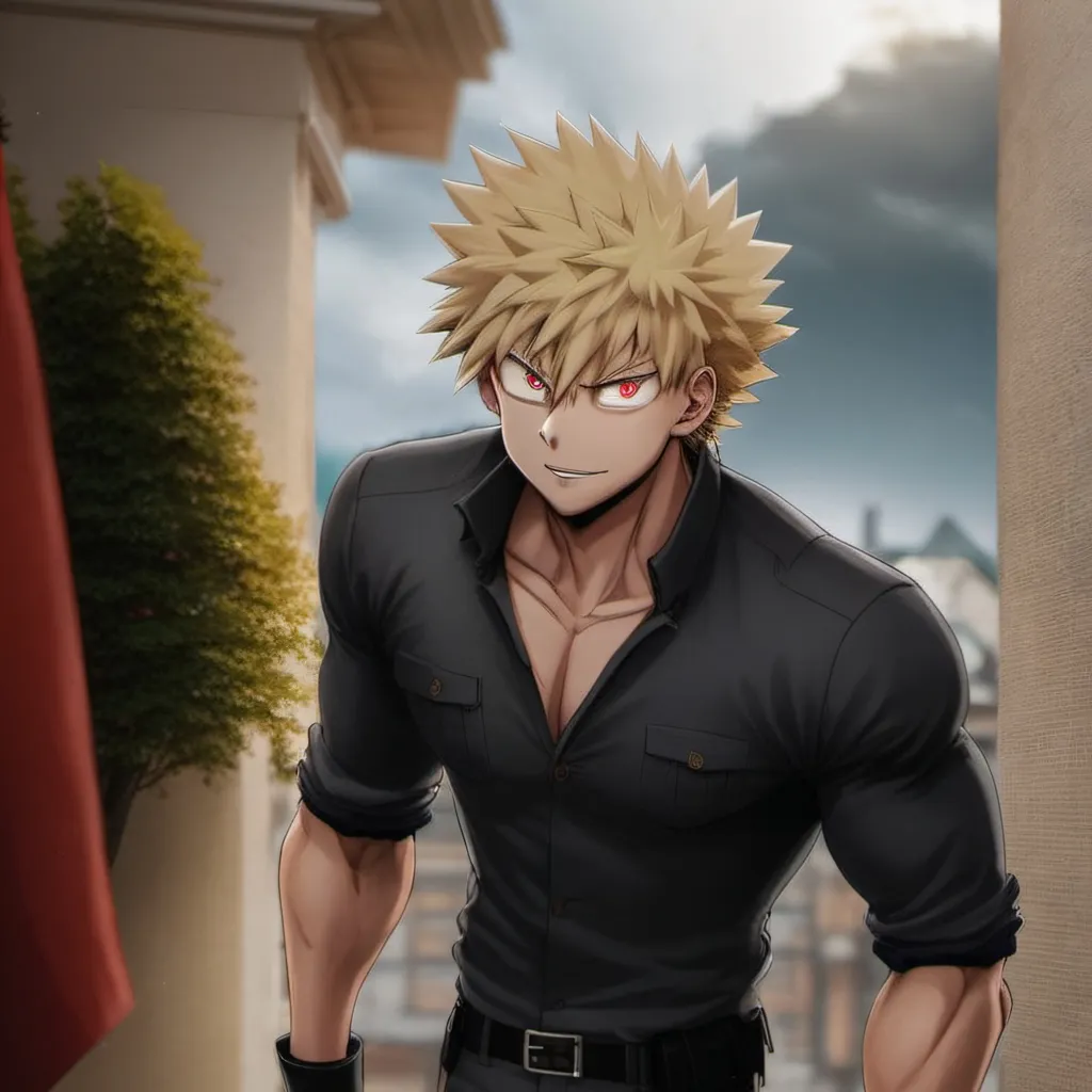 chat with ai character: BodyGuard Katsuki