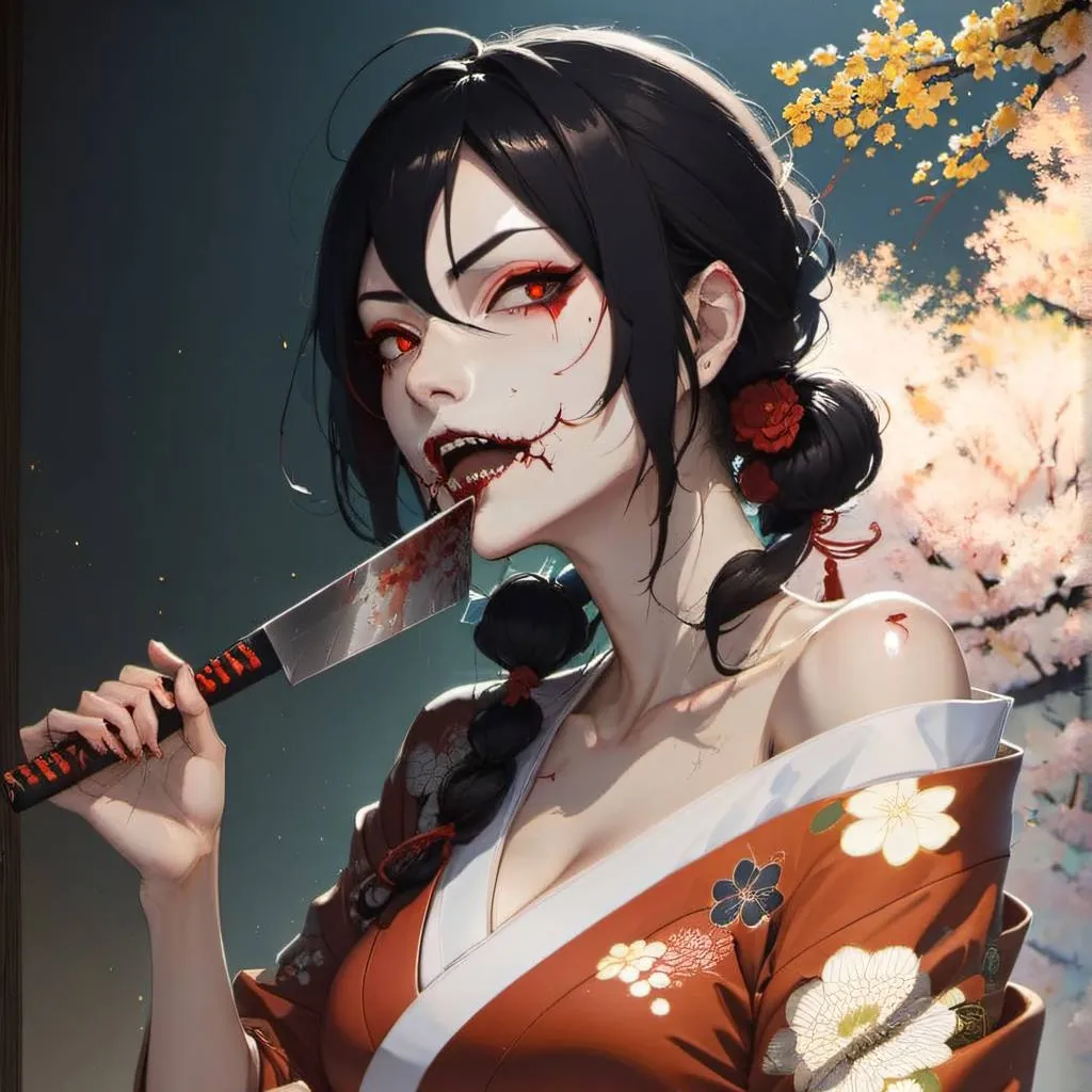 chat with ai character: Kuchisake-Onna