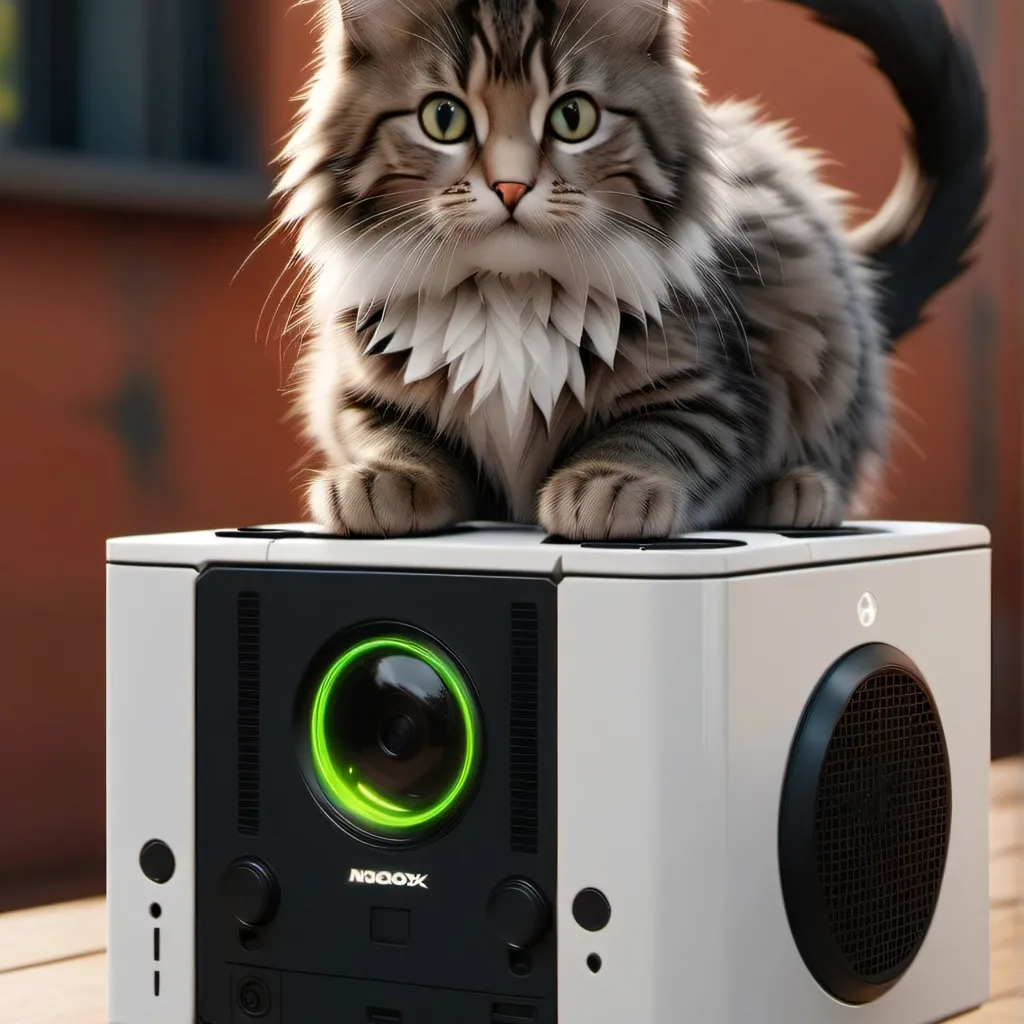 chat with ai character: meowbox 360