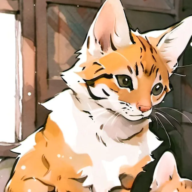 chat with ai character: family of cats