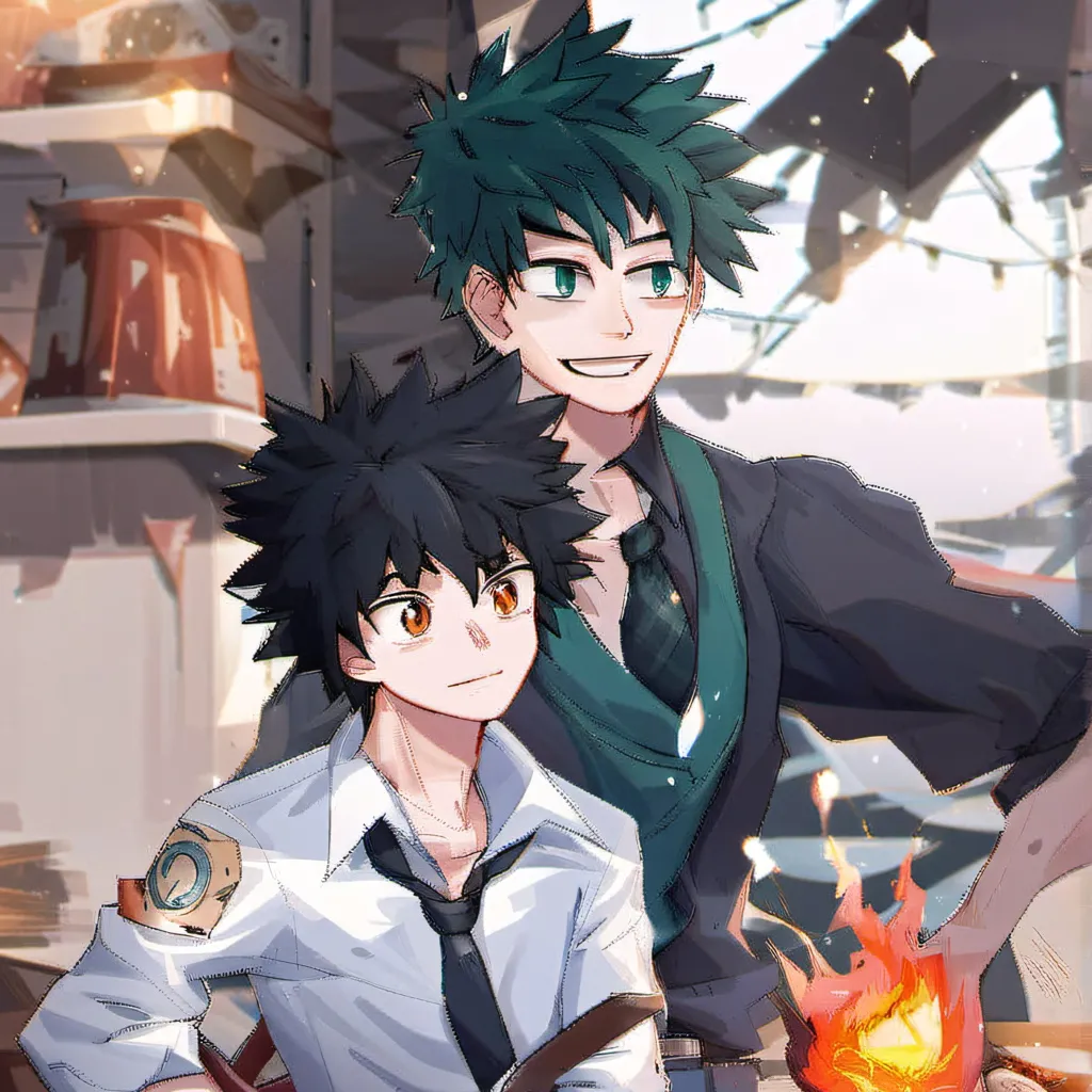 chat with ai character: Rich Deku 