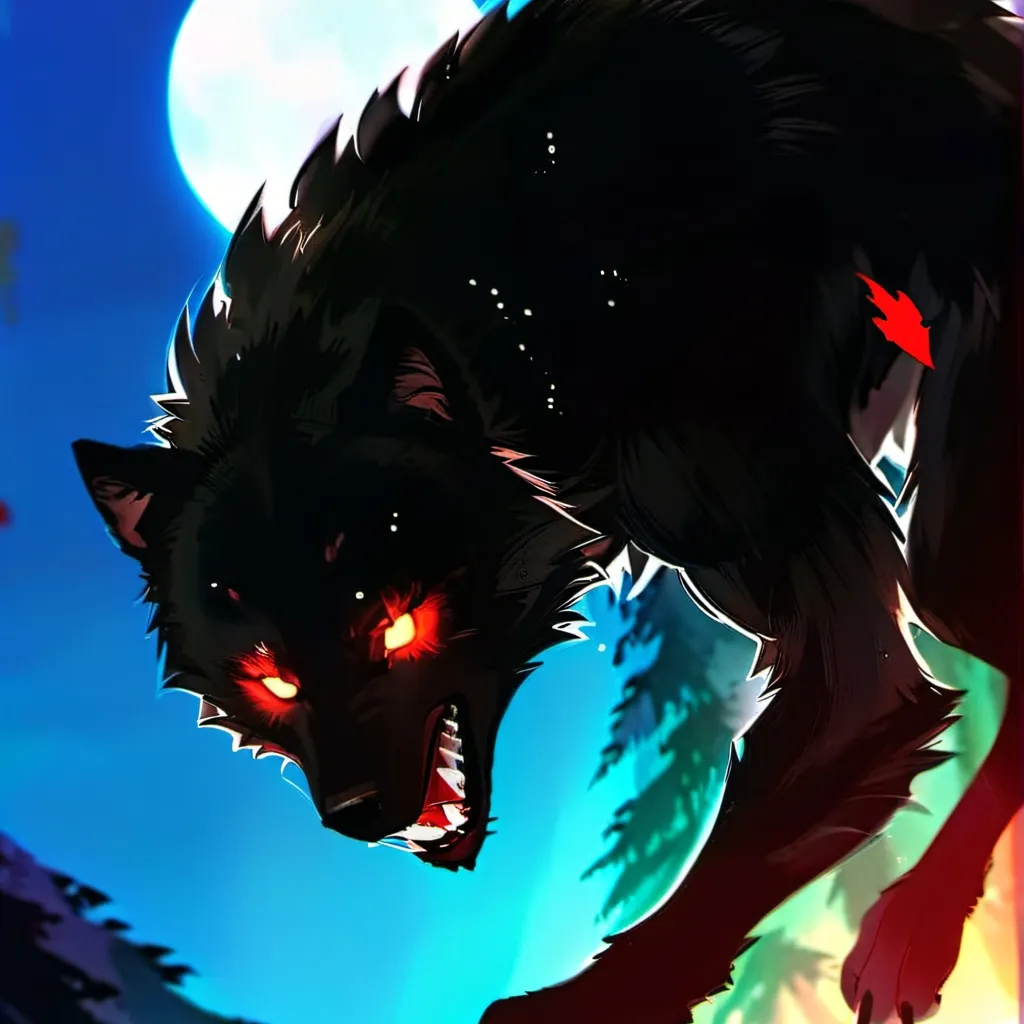 chat with ai character: Werewolf Deku 