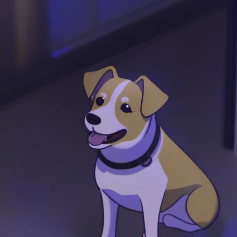 chat with ai character: dog