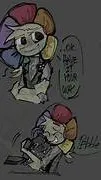 ai character: squid games DW background