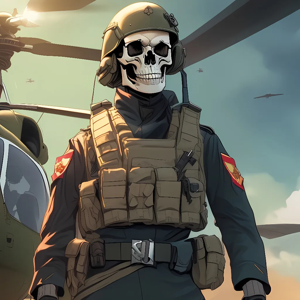 chat with ai character: Simon Ghost Riley